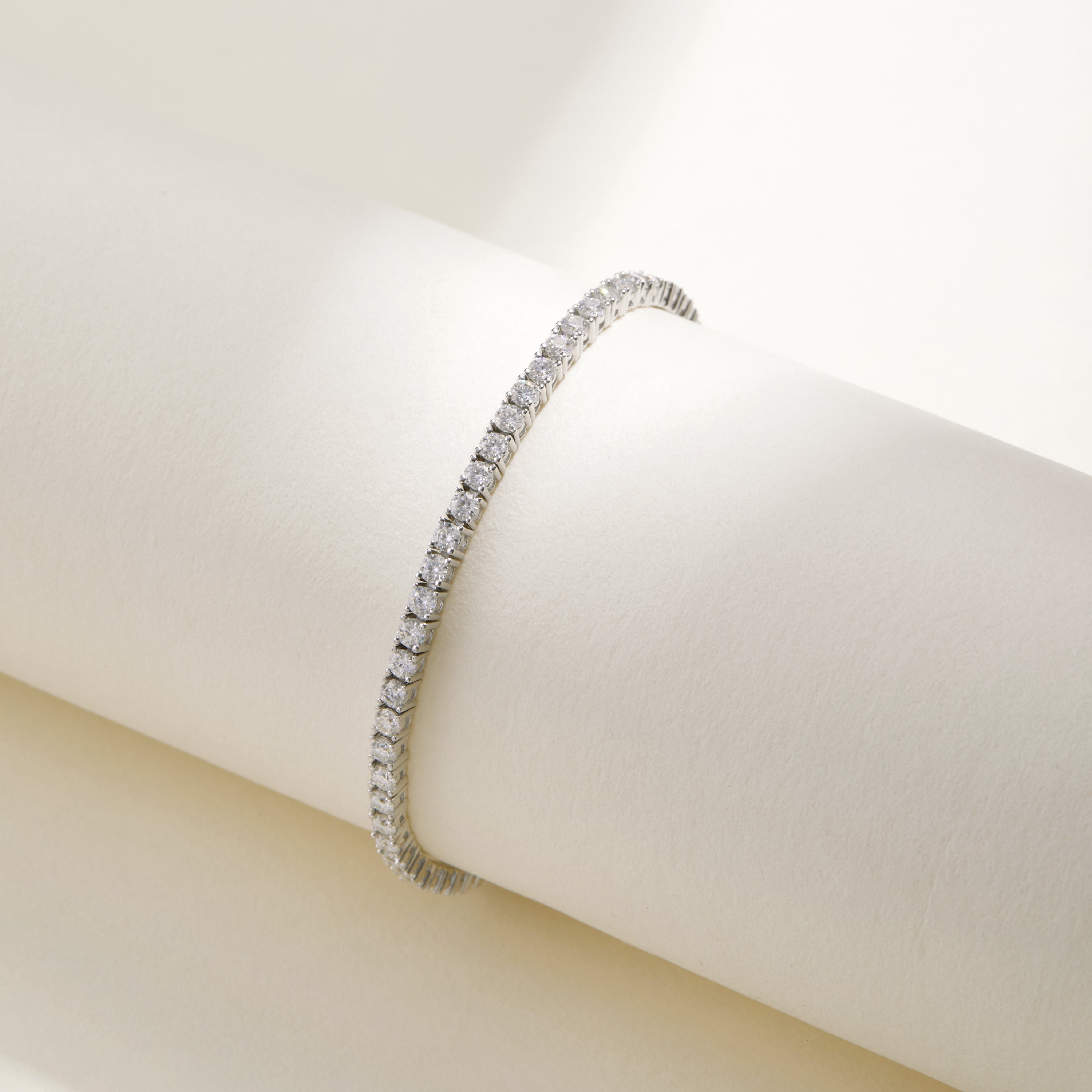 Tennis Bracelet, Sterling Silver