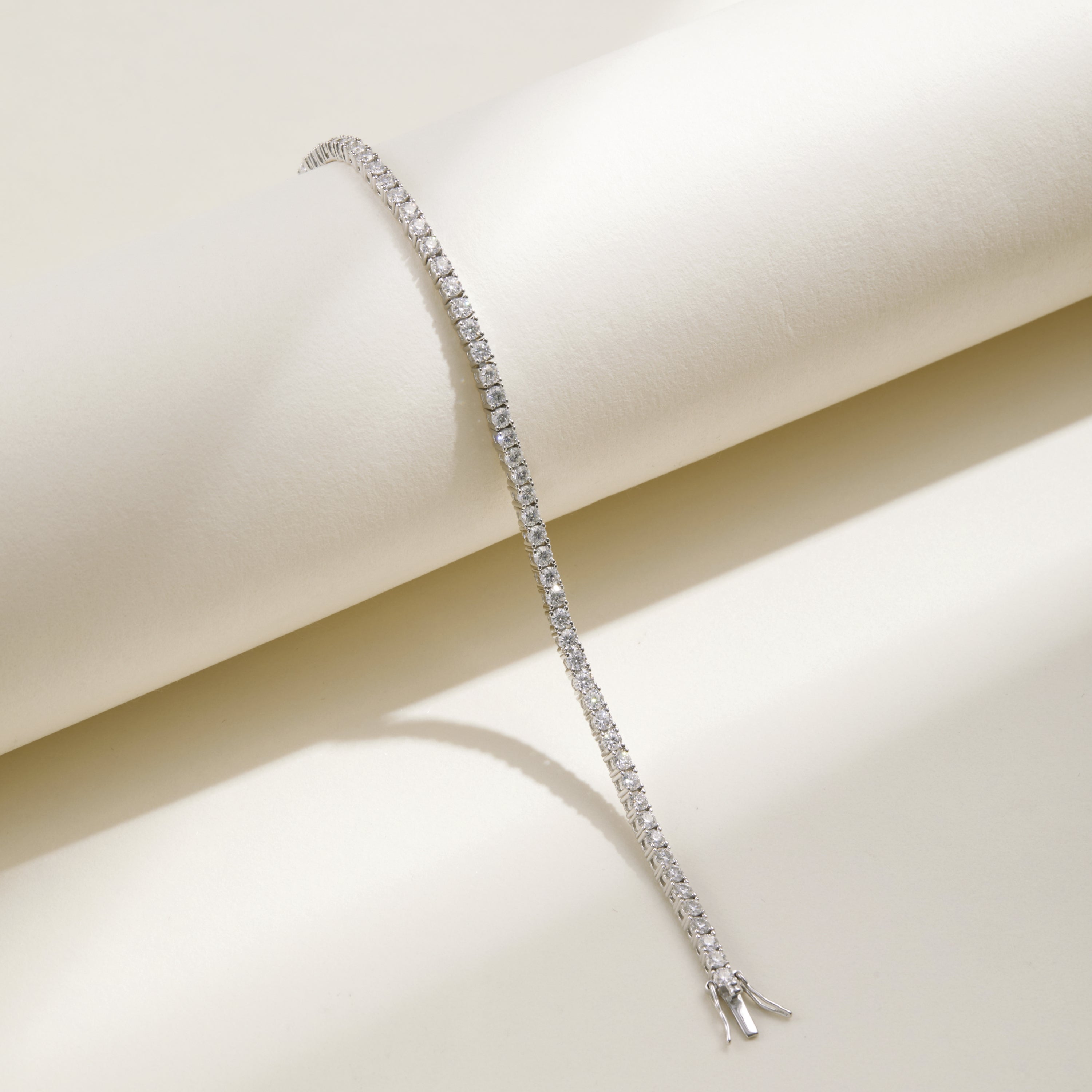 Tennis Bracelet, Sterling Silver